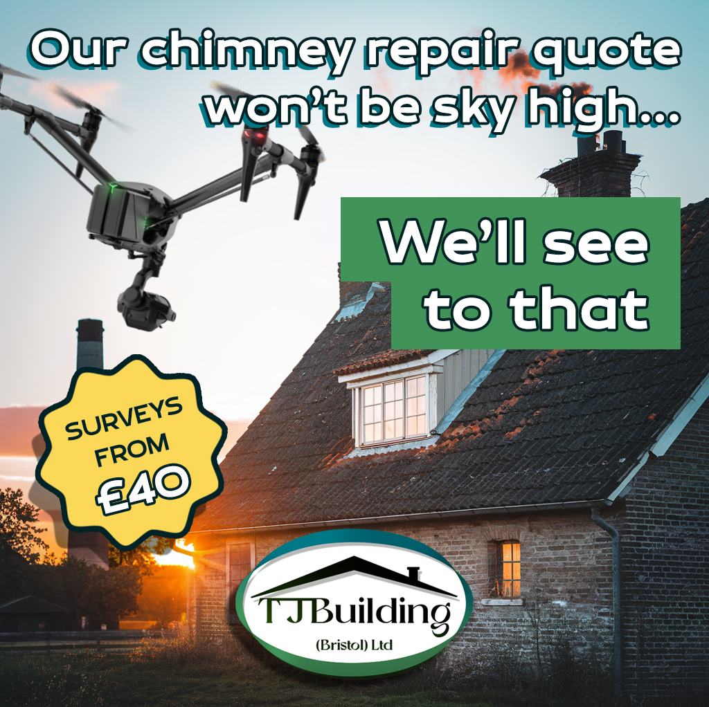 Drone surveys from £40. Building contractors, Bristol - TJ Building (Bristol) Ltd.