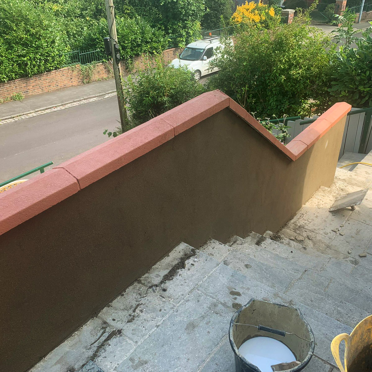 Rendering & plastering. Building contractors, Bristol - TJ Building (Bristol) Ltd.