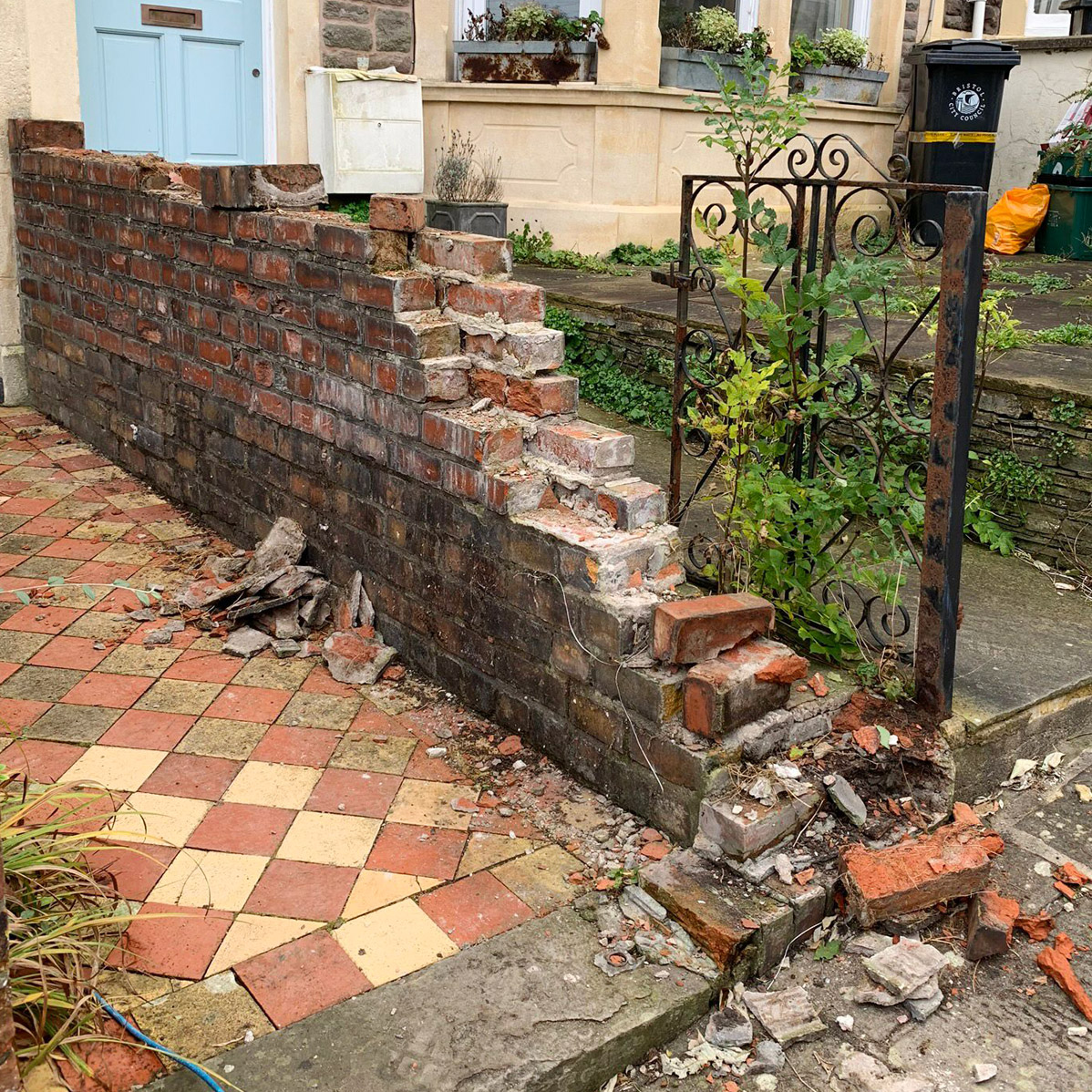 Brick laying and rubble masonry. Building contractors, Bristol - TJ Building (Bristol) Ltd.