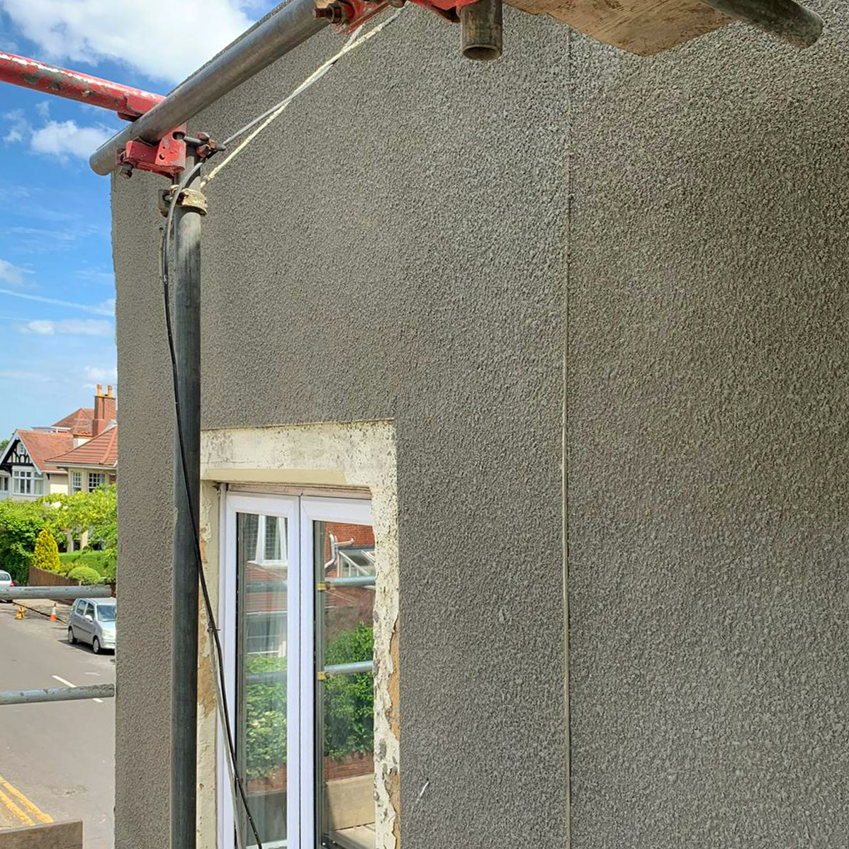 Rendering & plastering. Building contractors, Bristol - TJ Building (Bristol) Ltd.