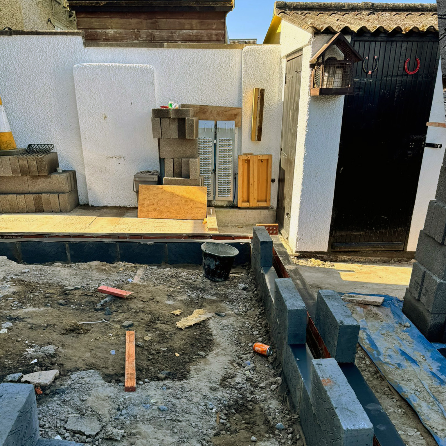 Latest work. An extension. Building contractors, Bristol - TJ Building (Bristol) Ltd.