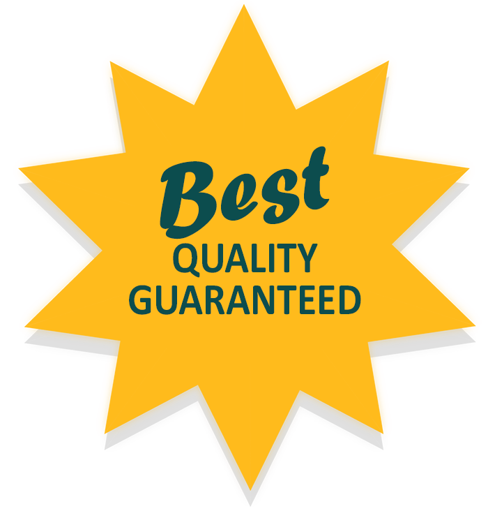 Best quality guaranteed